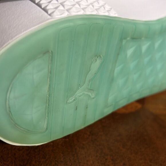 🔥🔥 PUMA SMASH v2 Platform Sneakers - Women Sz 10 - EXCELLENT No Flaws! - Picture 10 of 11
